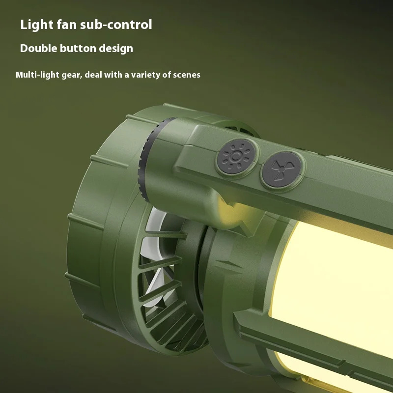 Lanterne Portable puissante lampe de Camping lampe de poche LED Rechargeable batterie intégrée torche tente lumières projecteur de nuit