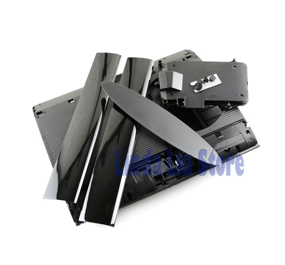 OCGAME Black full housing protective case shell for PS3 super slim 4000 4xxx game console cover for PS3