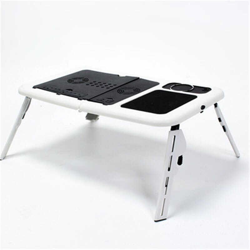 Support Ordinateur Portable Réglable Multi-Angles + Ventilateurs USB + Tapis Souris