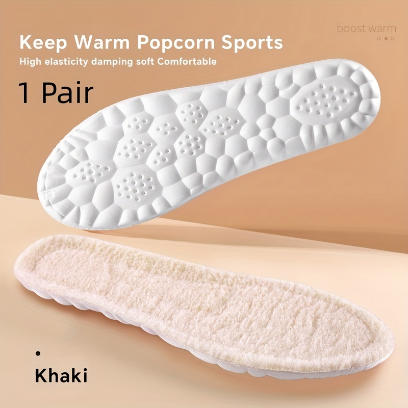 Palmilha esportiva quente em eva com absorção de impacto, confortável, desodorizante, respirável, com amortecimento para homens e mulheres, suporte para o arco do pé e inserção na palmilha.: Amarelo / 8
