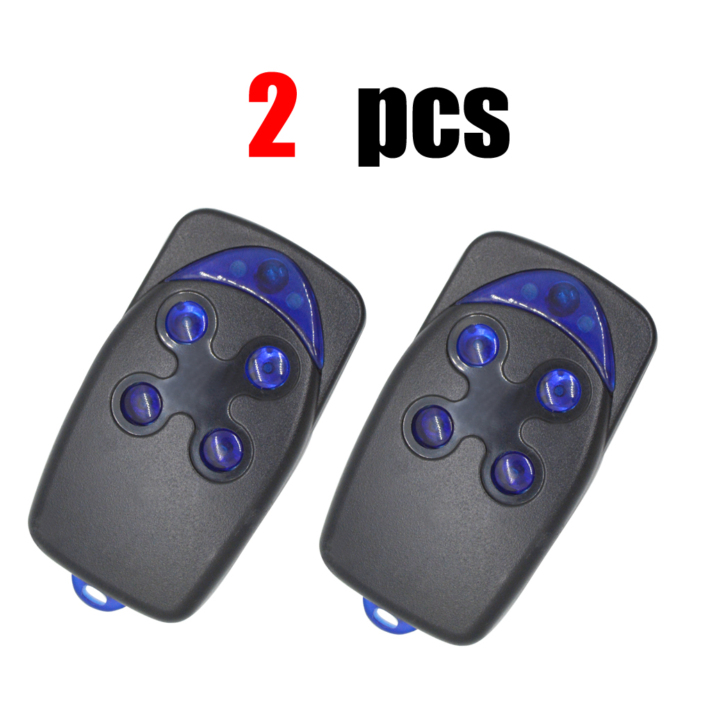 2PCS FLOR FLO2RS 433.92MHz Rolling FLO4RS ON1 ON2 ON4 INTI1L INTI2L INTI1Y INTI2Y Garage Gate Opener Remote Control: RED