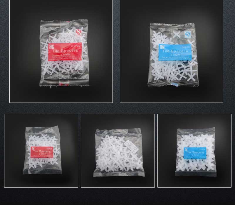 plastic cross Tile spacer ,The SIM card slot tile tile positioning cross, cross plastic tile locator 100pcs