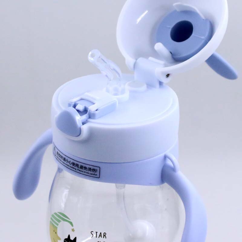 Botella de alimentación para bebés recién nacidos biberón de alimentación de 320ml 1 pieza de botella de leche de jugo de agua Tritan para bebé