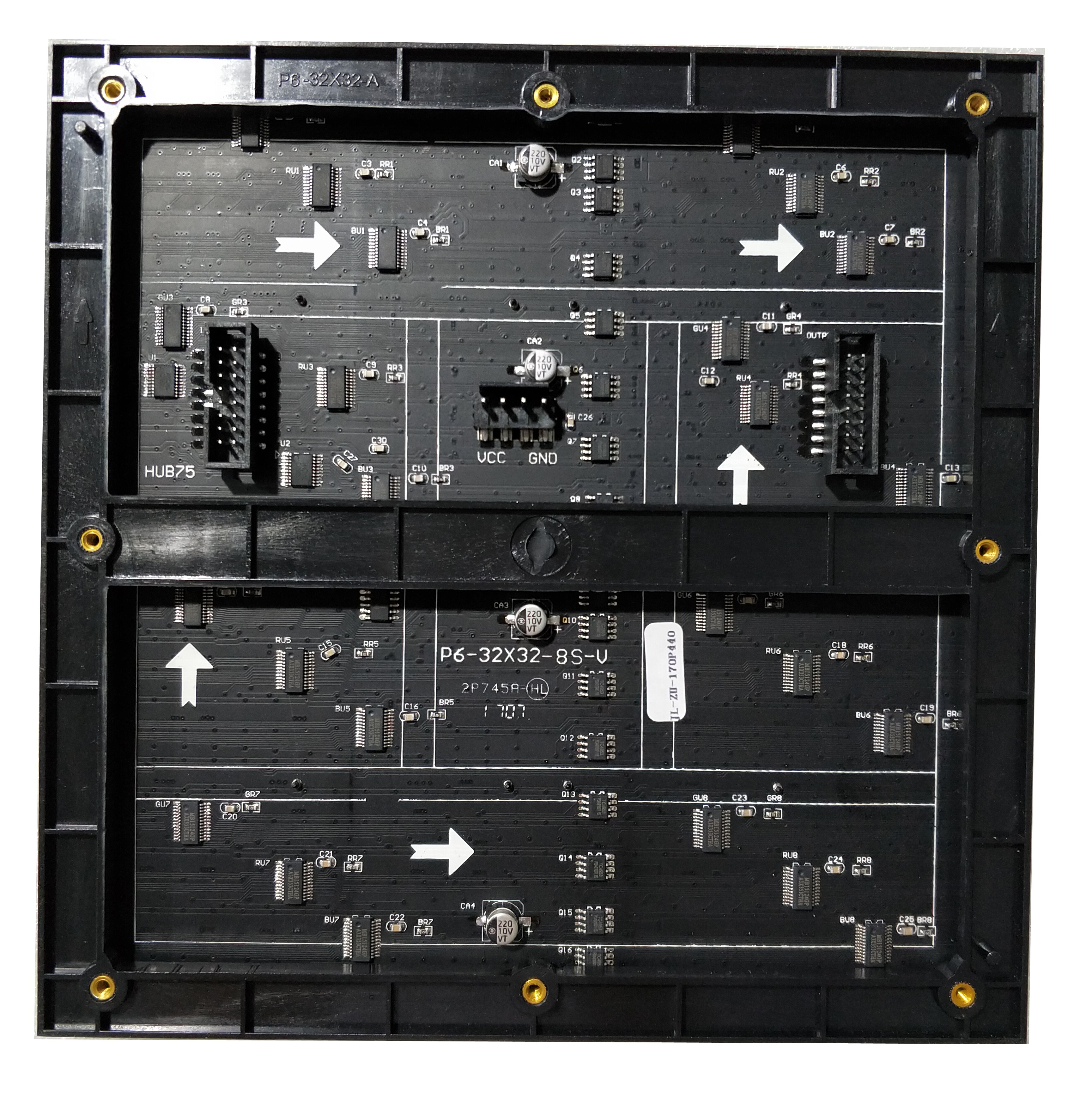 P6 led screen indoor module board