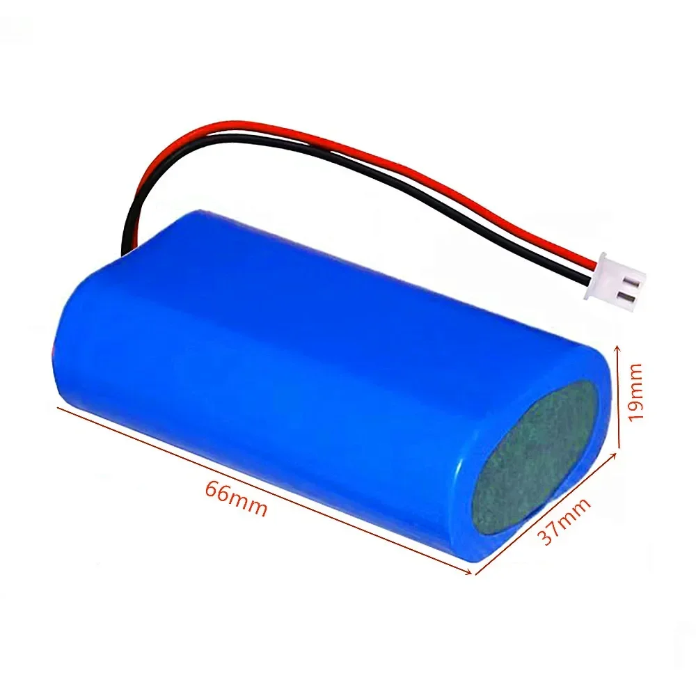 7.4V 3500mAh akumulator litowy wielokrotnego ładowania do głośnika megafonowego Bluetooth Power Bank akcesoria części do zabawek zdalnie sterowanych 2S 18650 bateria