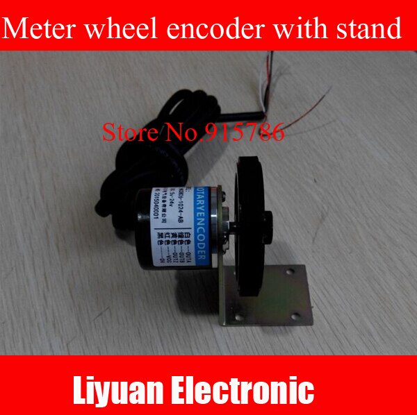 Meter wiel encoder met Beugel/encoder met meter wiel