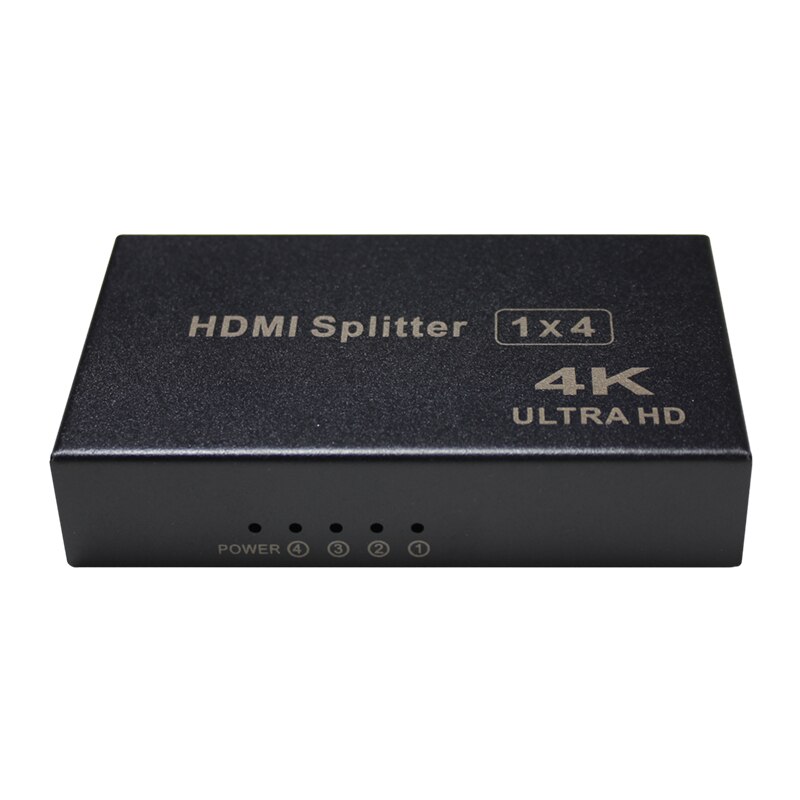 HDCP mini HDMI Splitter Full HD 1080p Split Connector 1 in 4 Out Amplifier Display Support input for Laptop TV BOX DVD player