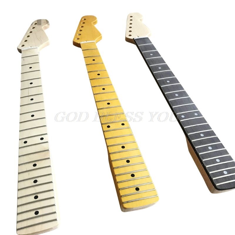 Maple Wood Guitar Neck Smooth Edge Rosewood Fretboard Electric Guitar Handle Stringed Musical Instrument Parts