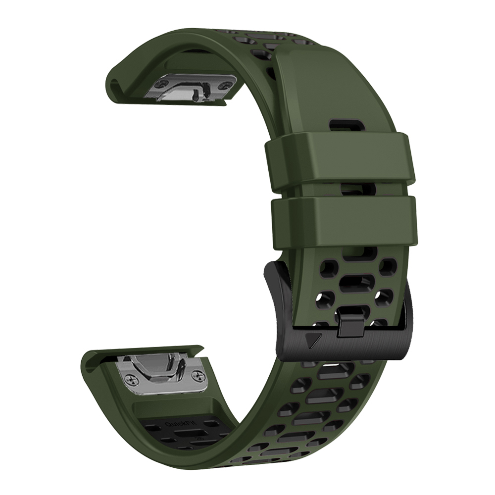 22 26Mm Siliconen Horlogeband Voor Garmin Fenix 7/7pro/7x/6x/6 Pro/5x/5 Plus/Epix/Voorloper Polsbandje Vervangbare Armband