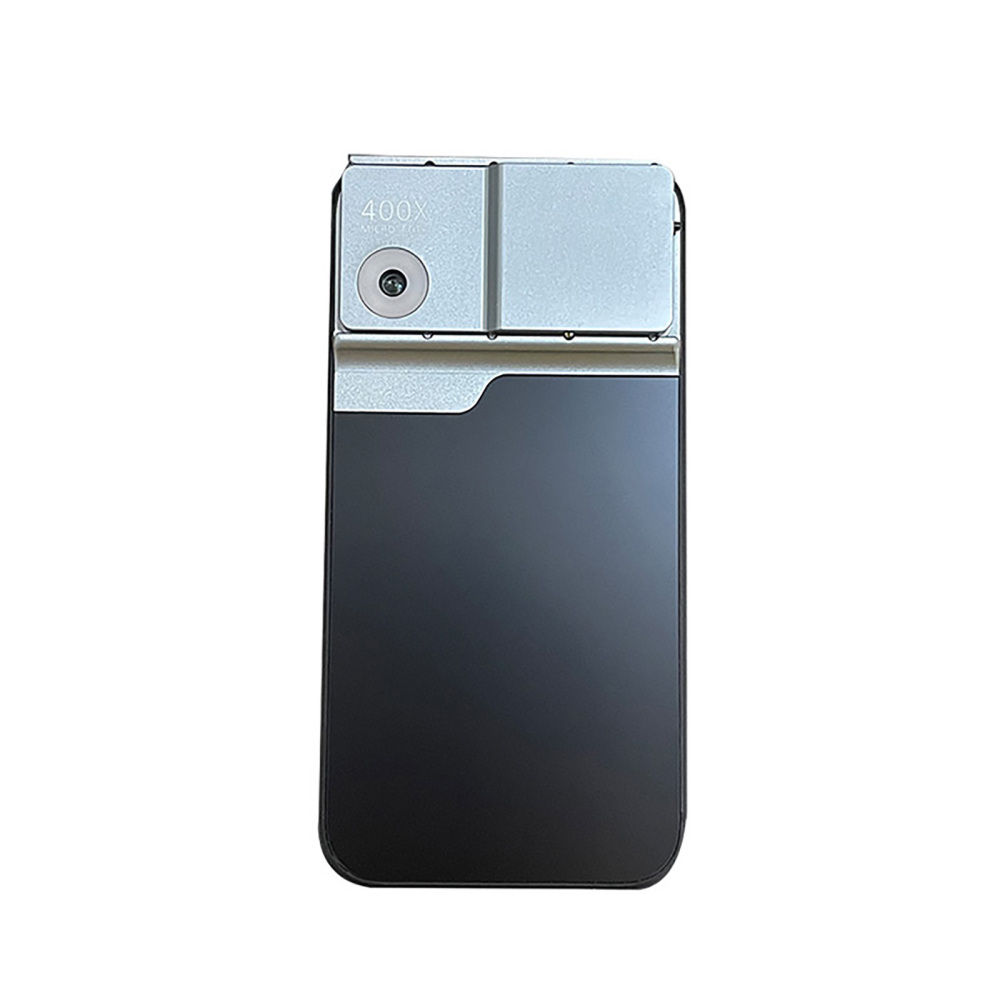 Mini Microscope Portable LED avec grossissement 400x, pour iPhone 13 Pro/Pro Max