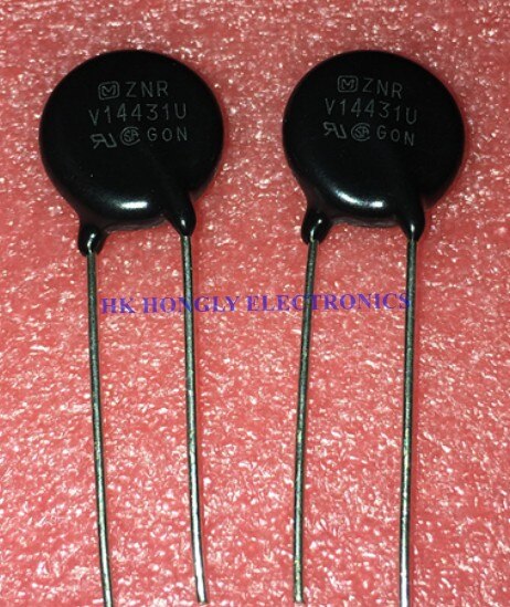 30PCS ZNR V14220 V14330 V14470 V14560 V14201U V14271U V14361U V14391U V14431U V14471U V14511U V14681U V14751U 14MM VARISTOR: V14431U 430V