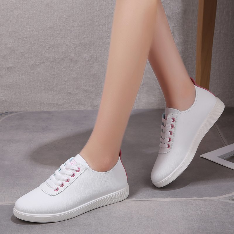 Sneakers voor dames wit licht eenvoudige casual schoenen skateschoenen zapatos de mujer damesschoenen goedkope damessneakers