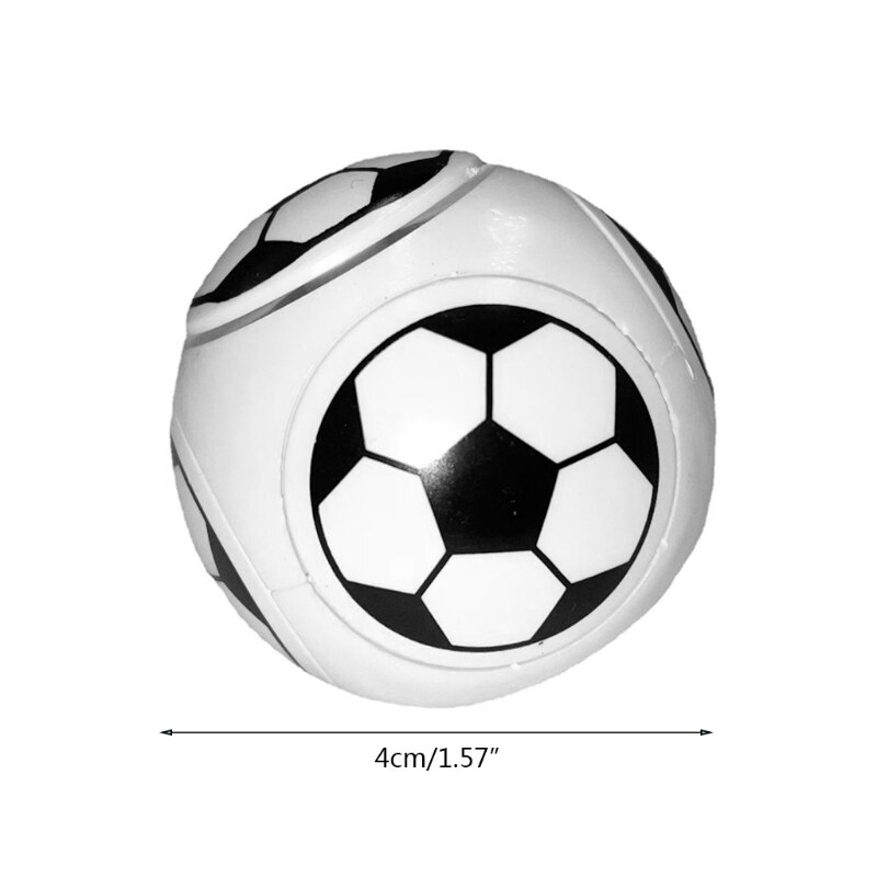 B2EB Finger Spinner Sensory Ball Educational Hand Exercise Rotate Football Interactive Novelty for Adult Stress Release