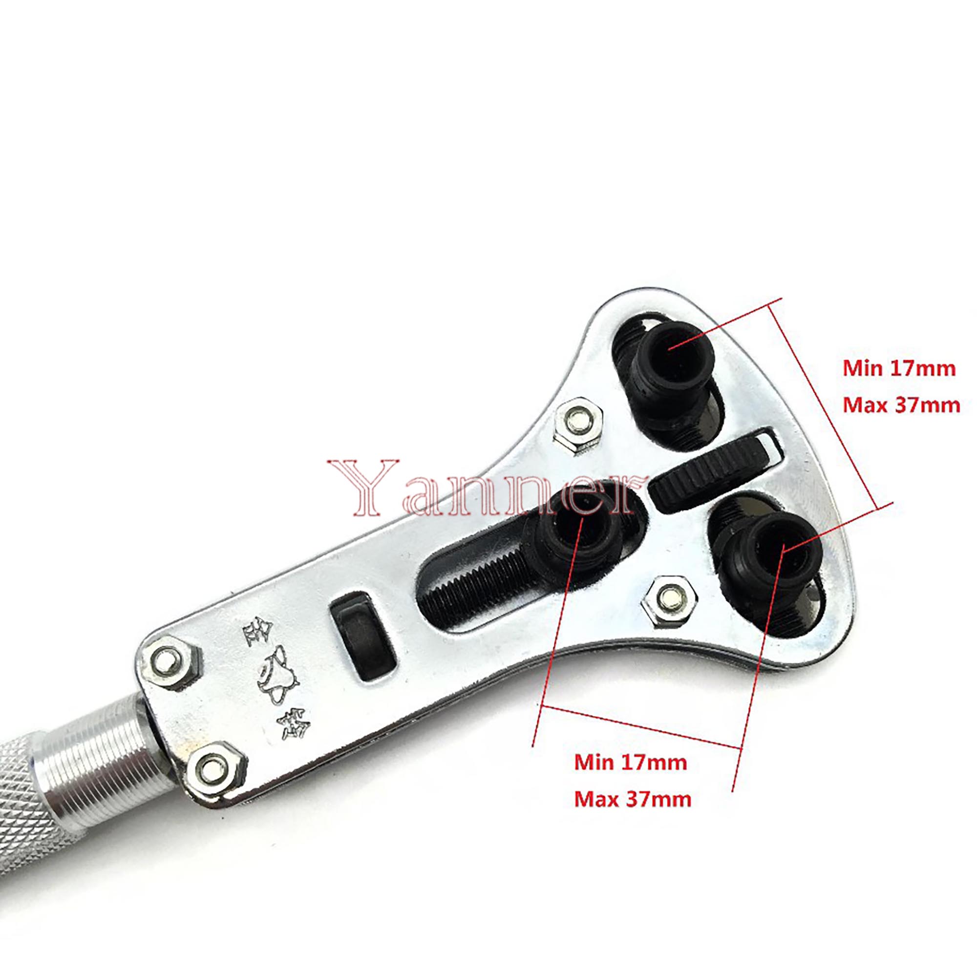 Jaxa Style Watch Case Opener Tool Kits Watch Repair Tool Kits for Watchmakers Changing Battery