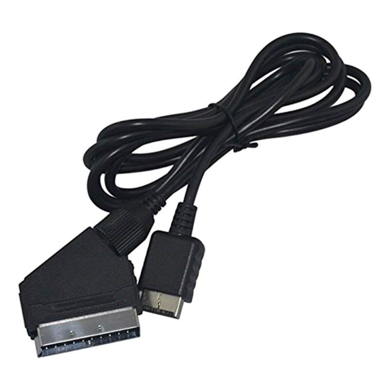 87HA Rgb Scart Kabel Voor PS1, Ps2, PS3, Tv, Av, Lood, 1.8M, game Aansluitkabel, Draad Voor Console Pal/Ntsc