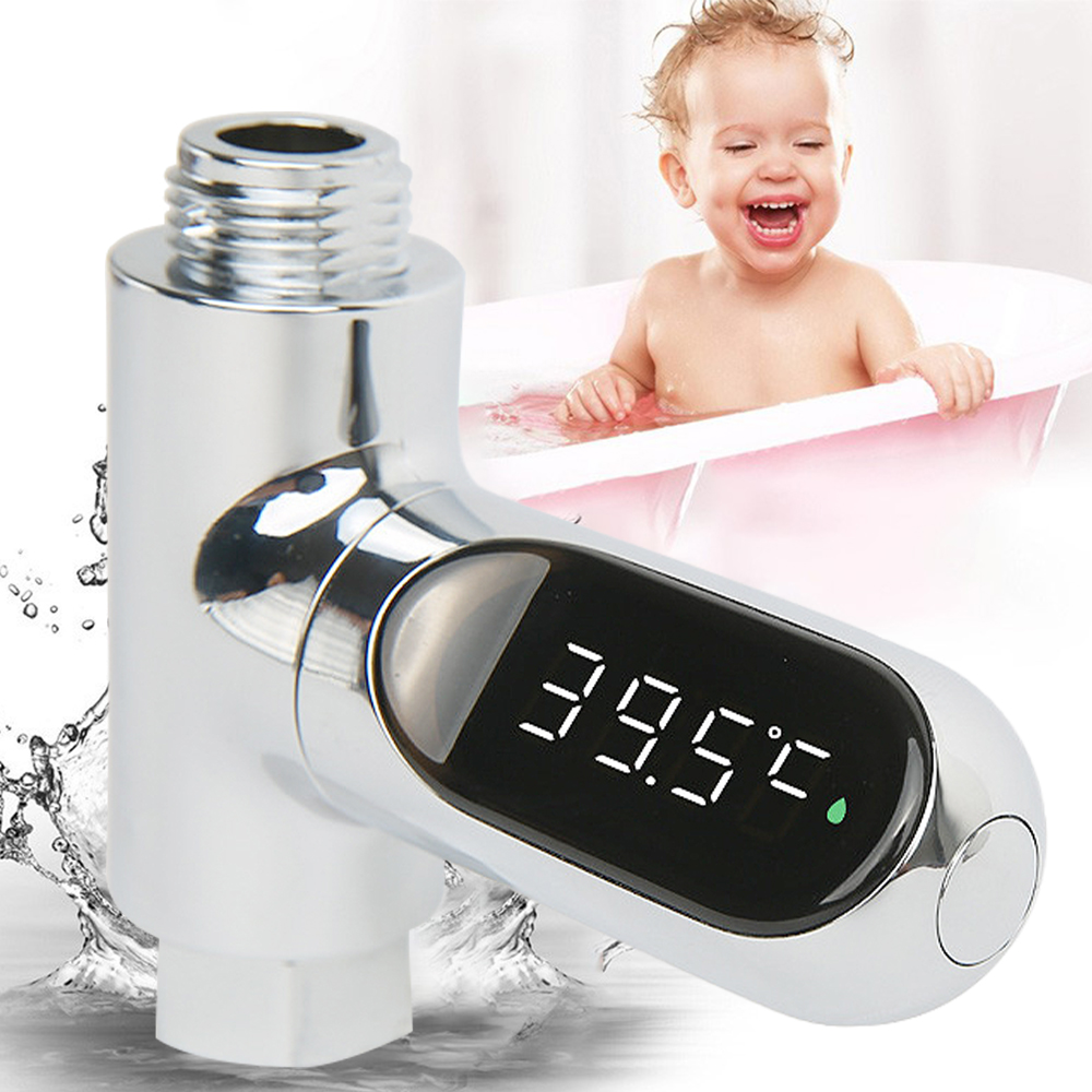 360 ° roterende led digital bruser temperatur display el bruser termometer led display bruser termometre