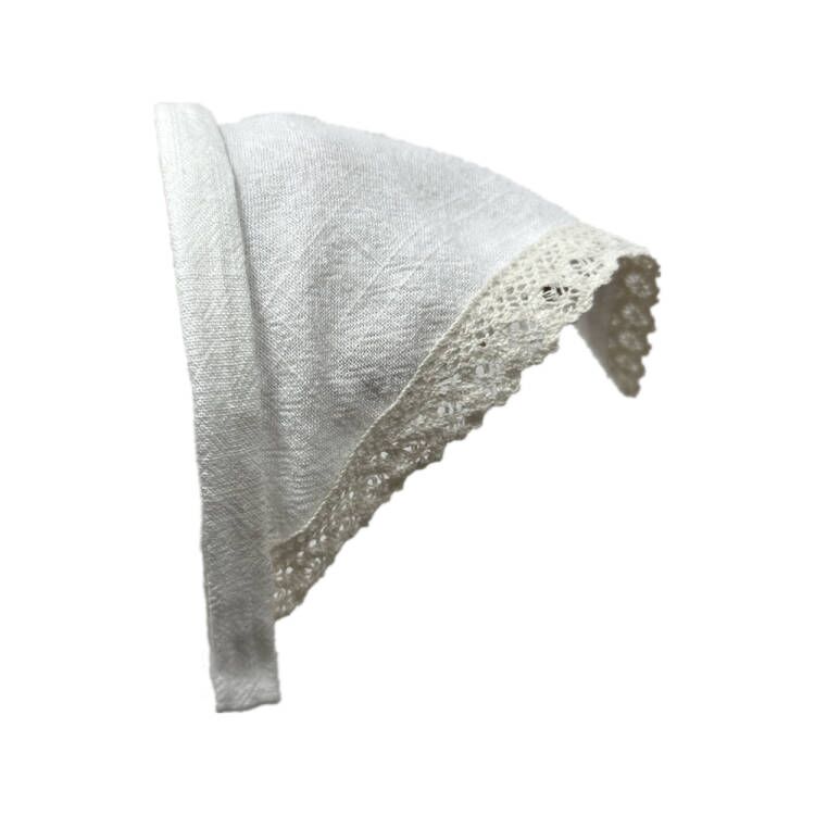 Bandana de tela vaquera para niña, Bandana de lino, accesorios para el cabello, novedad de primavera y verano: Morado