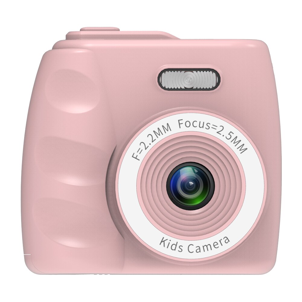 Kids Camera 9 Megapixels Foto 'S En 720P/30fps Video 'S 2 Inch Camcorder Met Muziek Games Gebouwd-In Filters & Spiegel Effecten: Roze