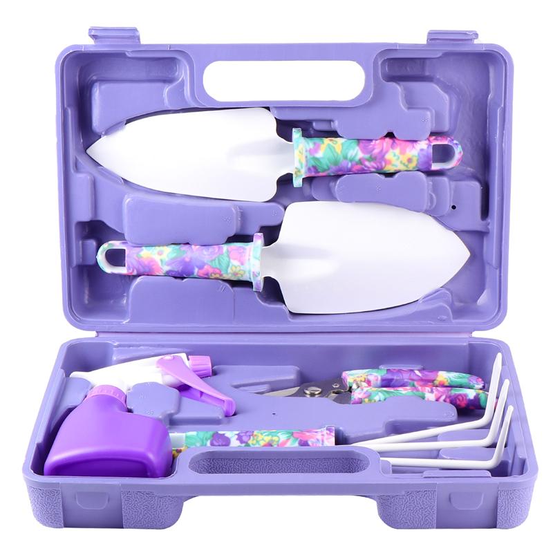 5 pièces outils de jardinage jardin plantes succulentes fleurs outils d'extérieur boîte de rangement pour l'impression à la maison/Style vert: Colorful