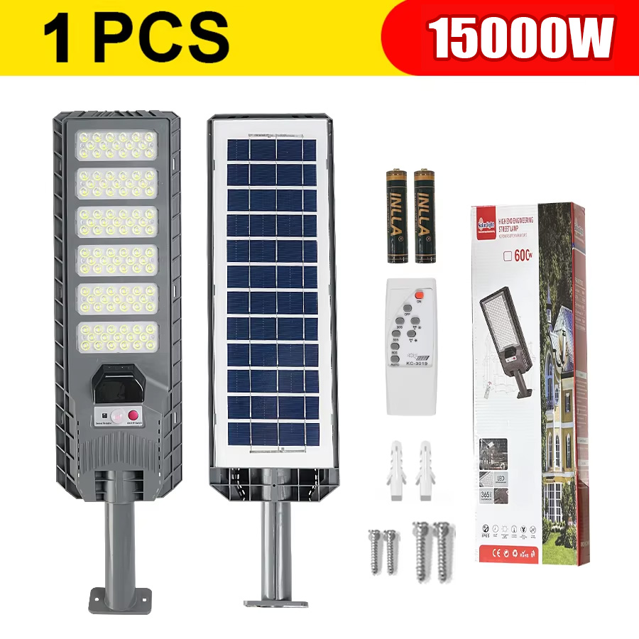 15000w extrem leistungsstarke solar-led-außenleuchten, gartenstrahler mit bewegungsmelder und fernbedienung, externe solarlampe: Orange