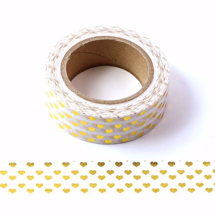 Ruban adhésif japonais en papier pour Scrapbooking, 15mm x 10m, 1 pièce