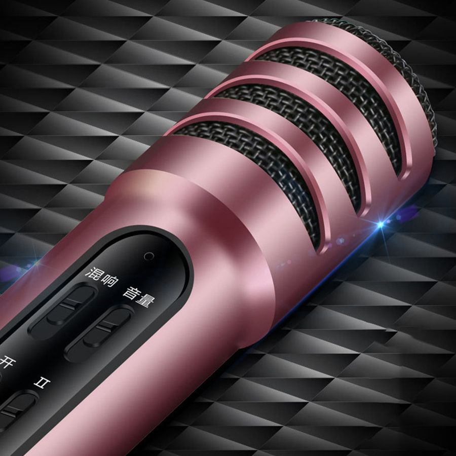 MAMEN Phone Microphone Condenser Microphone Karaoke Mic for Live Singing Recording Cardioid Pickup Microfone