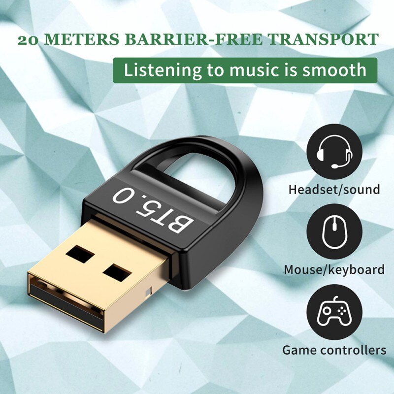 Bluetooth Adapter 5.0 (5Mbps)