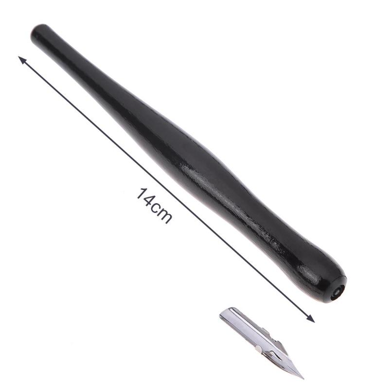 Portable Comic Pen Holders Manga Drawing Cartoon Fountain Pen with Pen Nib Drawing Painting Kit Tool Comic Sketch Pen with Nib