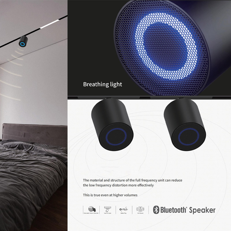 Trilha de luz magnética 6mm ultra fina montagem em superfície iluminação teto preto branco fino moderno flexível casa ímã trilho 1m 2m