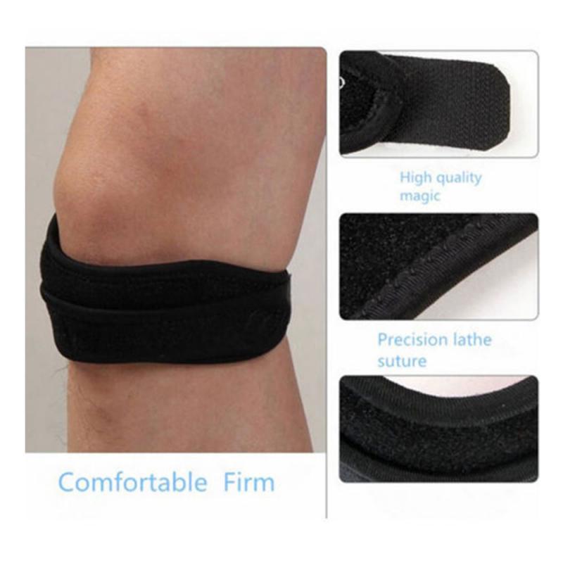1 PCS Tibia Band Kneepad Cycling Sports Running Knee Compression Knee Pads Outdoor Sports Knee Pads Fitness Protector Kneepad