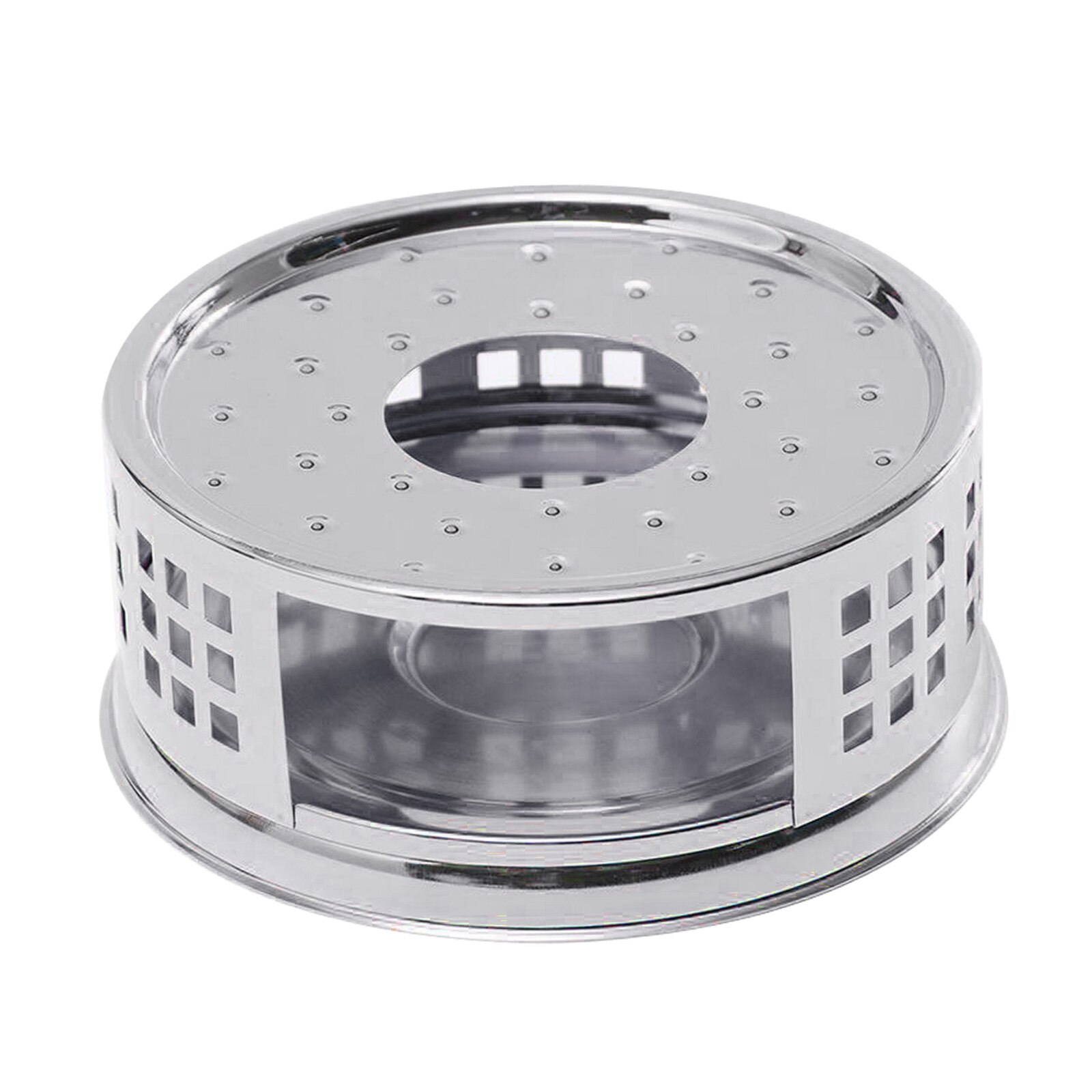 Backpackers Solid Alcohol Stove, Outdoor Spirit Burner Camping Cooker Cooking Silver