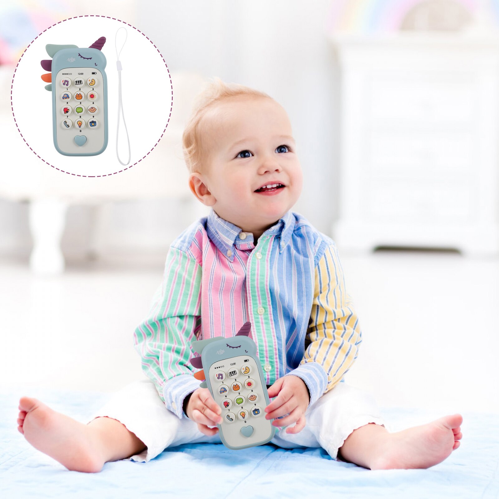 Verschleißfestes praktisch, interessantes babyhandy, haushaltsaccessoire für babys und kleinkinder