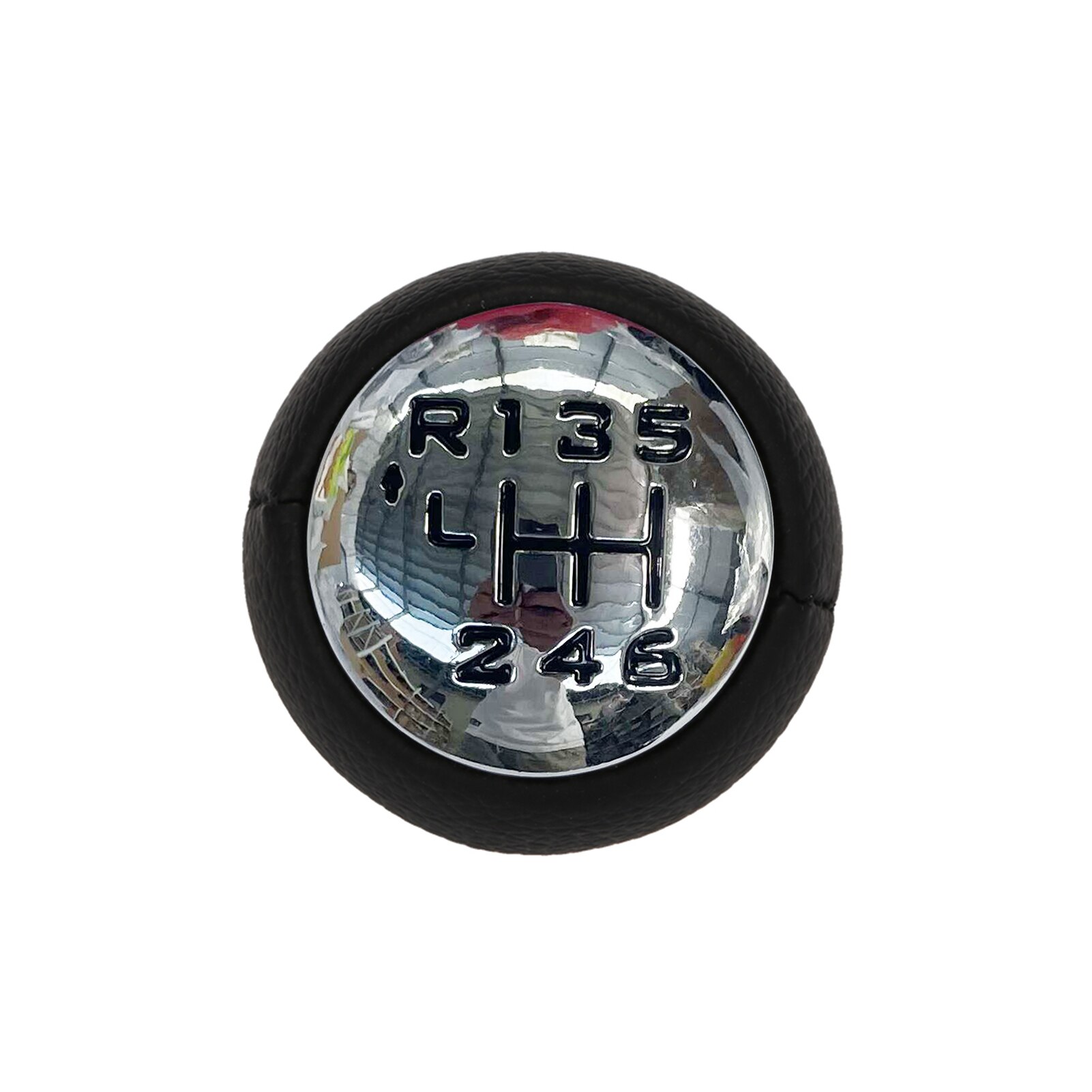 Bil växelspaksknopp huvud spak adapter manuell 6- -växlad växellåda för peugeot 307 308 3008 407 5008 807 citroen  c3 c4 c8