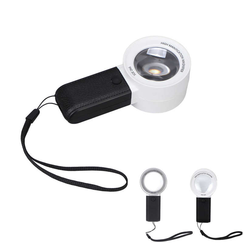 Handheld Vergrootglas Draagbare Duurzaam Verlicht Vergrootglas Voor Diy Voor Lezen Voor Antieke