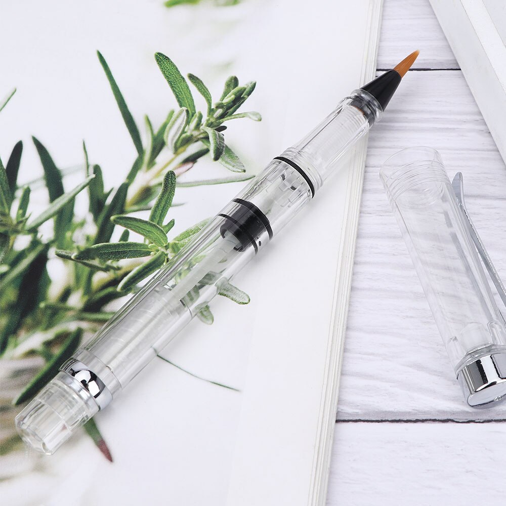 1pc Calligraphy Fountain Pen Refill Brush Filling DIY Chinese Writing Brush Scrapbook School Office Supplies Art Drawing Brush