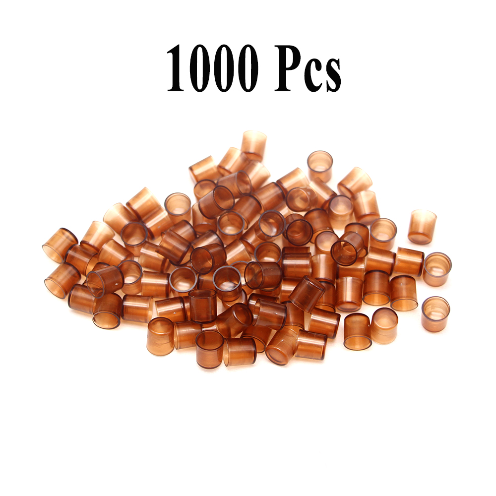 1000 pièces apiculture reine nouvelle abeille oeuf larve chambre outils d'élevage cellule en plastique jetable marron Cupkit fournitures équipement agricole: Default Title