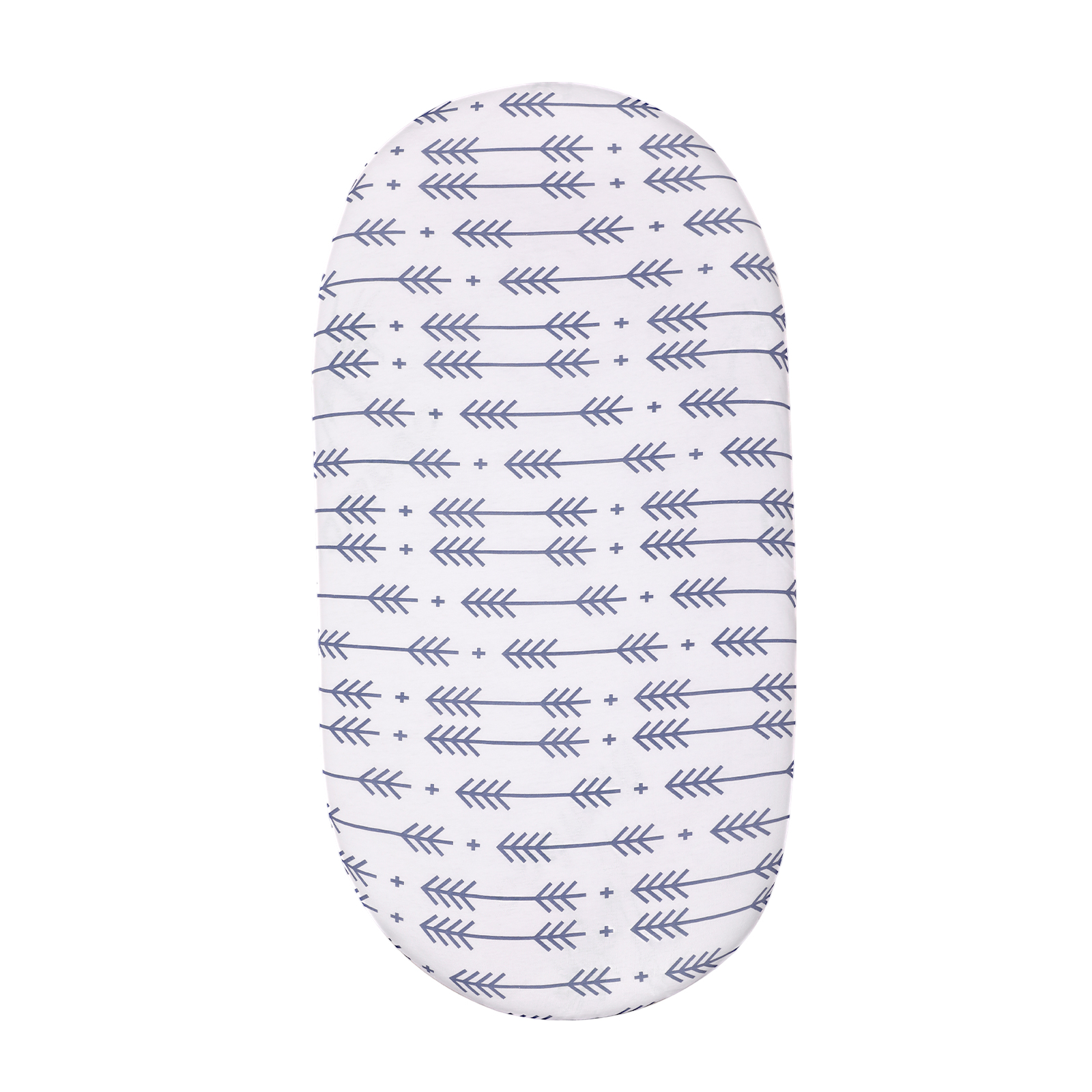 Bassinet lagen super stretch monteret vugge pasform lagner til bassinet pads/madras, til drenge piger, unisex, ultra blød 82*41cm: Zld 0013-1