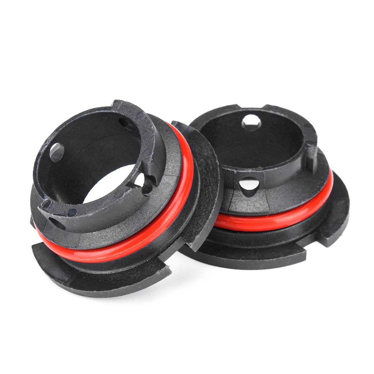 1Pair Car LED Headlight Light Lamp Bulb Adapter Holder Base Sockets Retainer For H1 H3 H4 H7 H11 H13 9004 9005 9006 9007 880