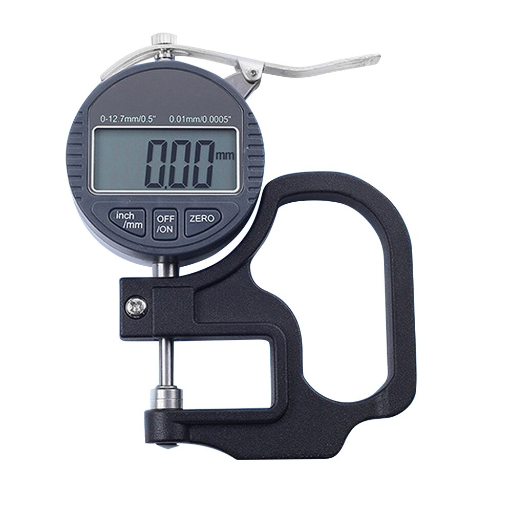 Digital Thickness Gauge 0.001mm Electronic Thickness Gauge 10mm Digital Micrometer Thickness Meter Micrometro Thickness Tester: 12.7 dialgauge
