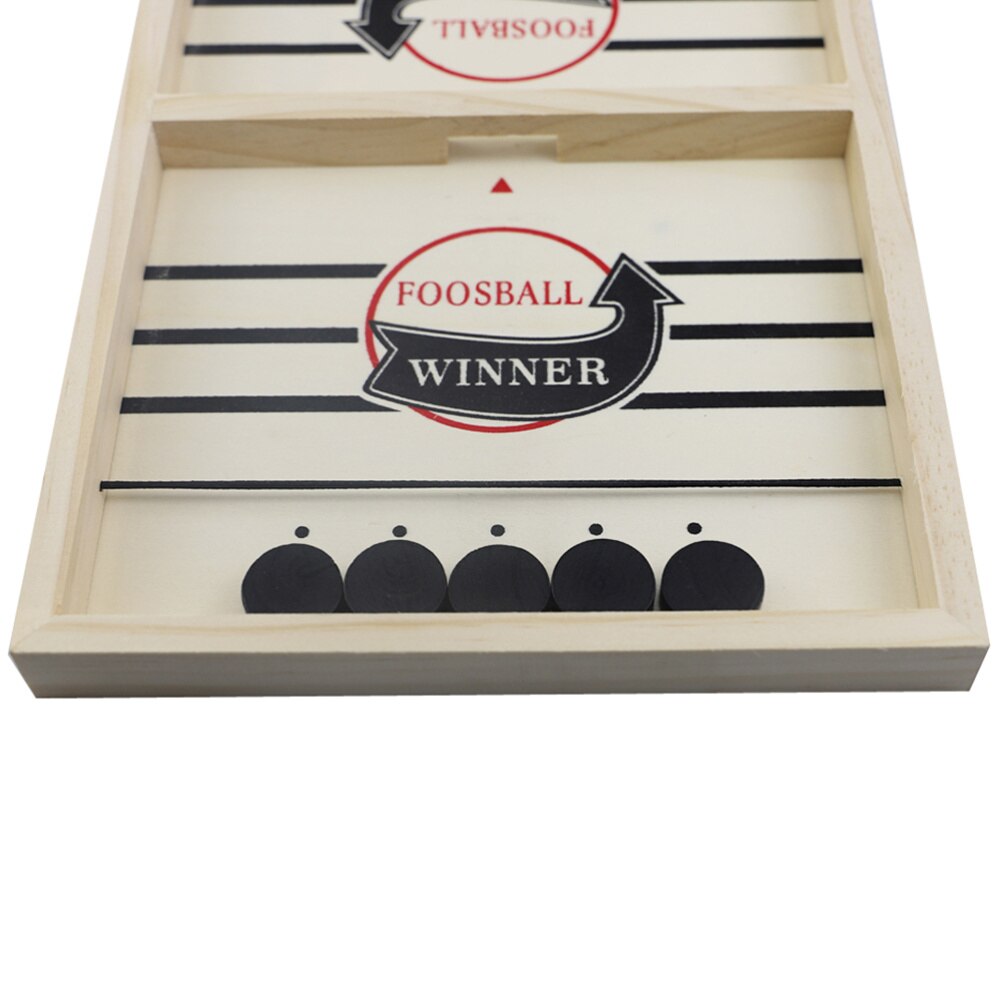 1 Set Catapult Chess Foosball Chess Board Game Educational Interactive Chess Plaything for Home (Black)