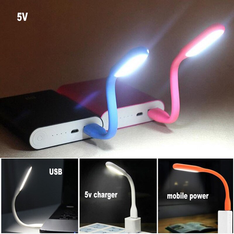 USB 5V Power Mini LED Night Light Flexible Table Lamp for Photography Fill Light Portable Indoor Outdoor Take Photograph Lights