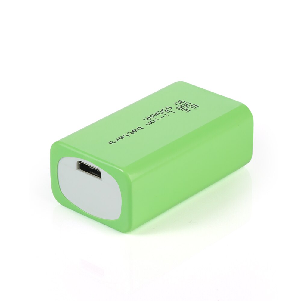 Micro batterie Lithium-ion Rechargeable USB 9 V, 650mAh, 6F22, pour jouet hélicoptère RC