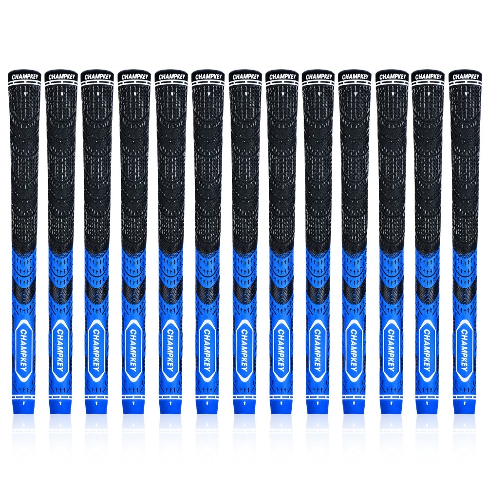 8x Multi Samengestelde Midsize Golf Club Grips 10 Kleuren Champkey MCS Golf Grips