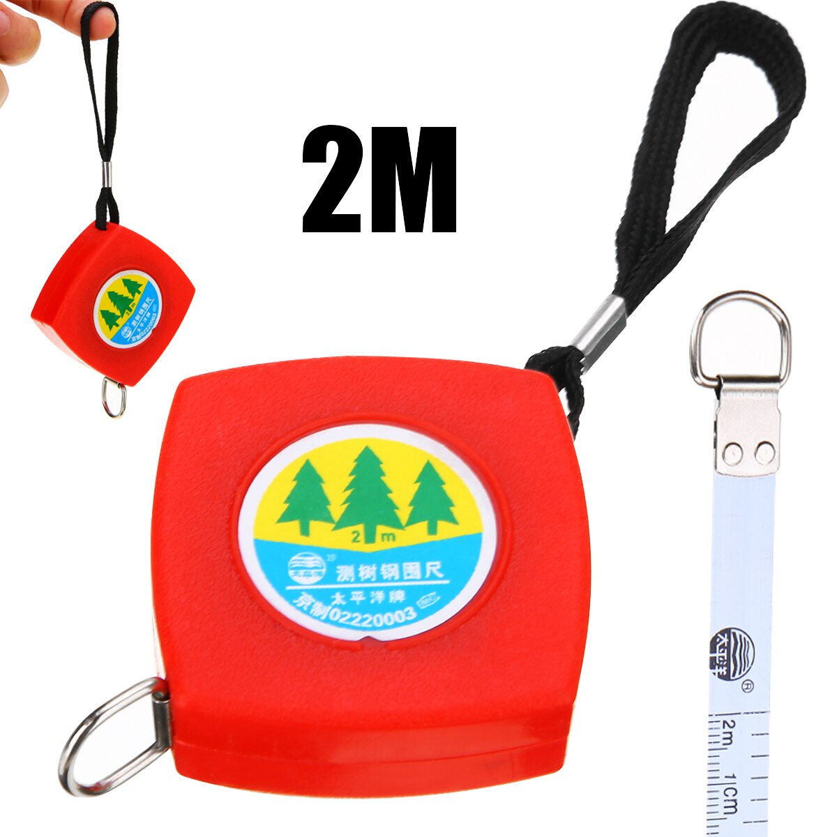 1pc Tape Measure Retractable Metric/ Feet/ Inches Measuring Diameter Tape Measure Tool Practical Tools