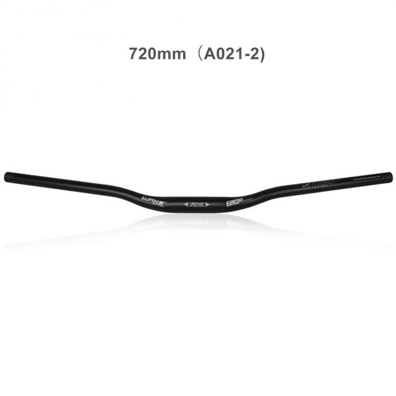 Wake Mountainbike Stuur 31.8*780Mm/720 Mm Fiets Ultra Lange Bar Aluminium Riser Stuur Mtb fietsonderdelen: 720mm Black