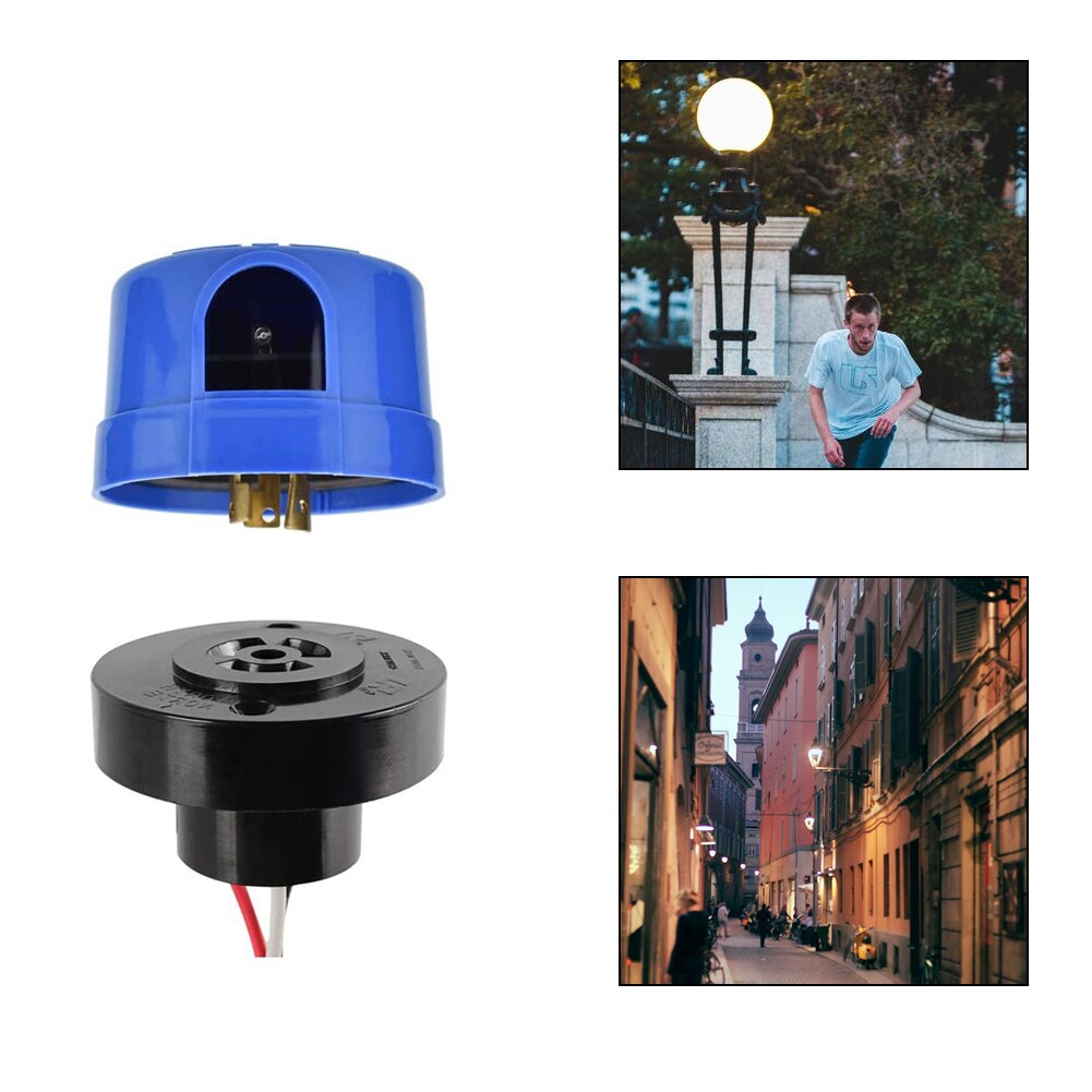 Twist Lock Photocell Sensor Auto On Off Switch JL-205C 105~305VAC Dusk to Dawn for Area Light, LED Barn Light Photocell Sensor