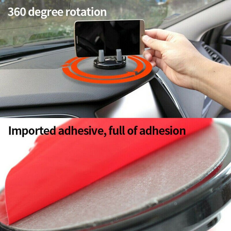 Skridsikker silikone padmåtte bil in-dash holder holder vugge dock til mobiltelefon gps universal interiør biler beslag stativer