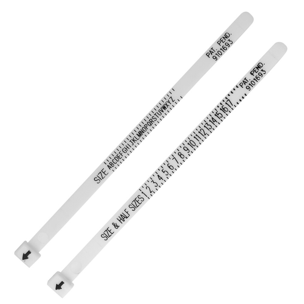 US UK Ring Sizer Measure Finger Gauge Measuring Tool Accurate For Wedding Ring