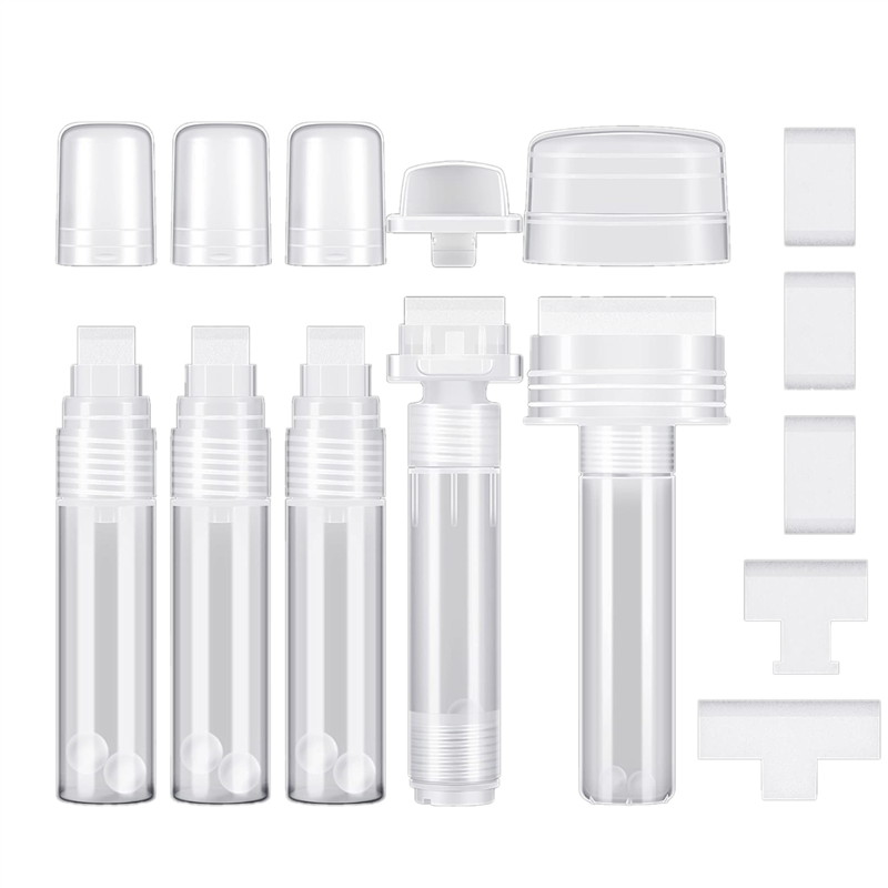 Pennarelli per graffiti da 5 pezzi pennarelli per vernice ricaricabili ritocchi per penna per pittura con 5 punte di ricambio (50mm, 30mm, 15mm)