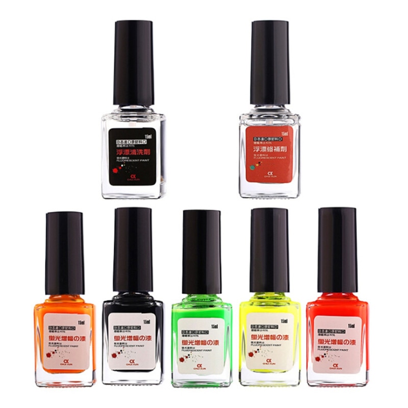 Diy visdobbers fluorescerende verf staartdobbers indicatorverf boei staart reparatie tuigage accessoires